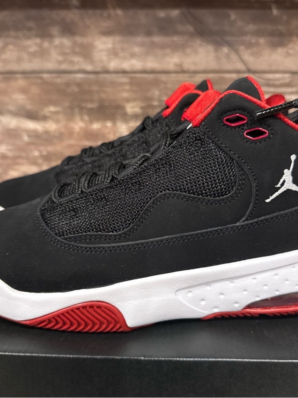 Jordan Kids' Basketball Sneakers in White and Red